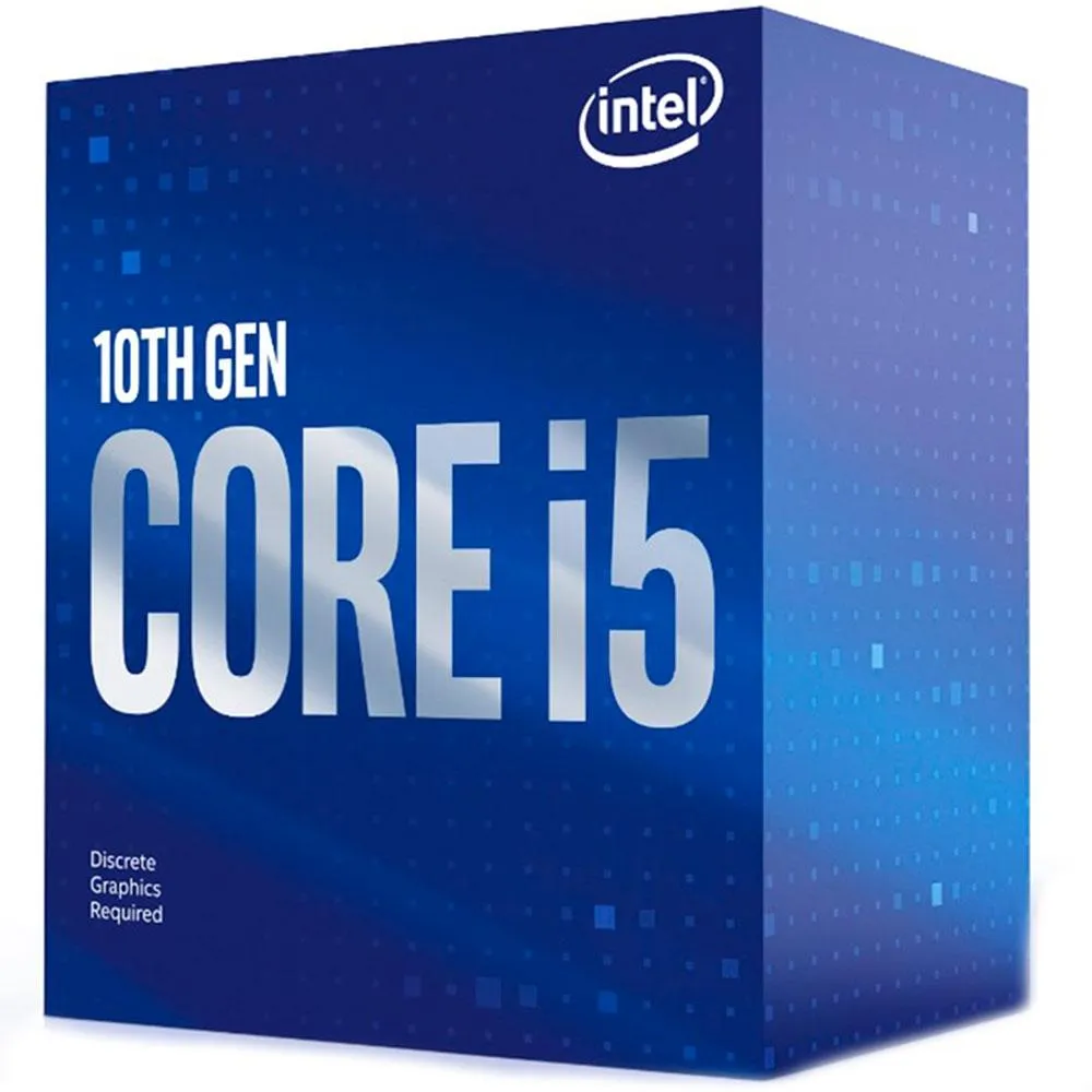 Processador Intel Core I5-10400f, 2.9ghz (4.3ghz Max Turbo), Cache 12mb, 6 Ncleos, 12 Threads, Lga 1200 - Bx8070110400f